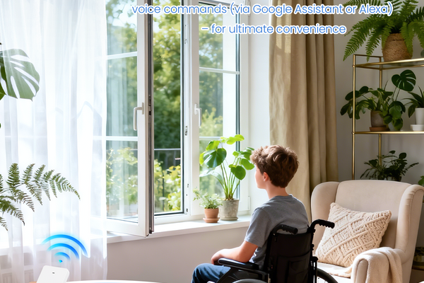 Upgrade Your Home with the Olide OS1004 Smart Swing Window Opener