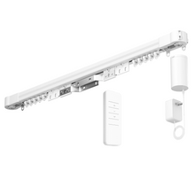 Smart Mini40 Motorised Curtain System, 60kg Load Capacity, Remote Control, Voice and App Compatible