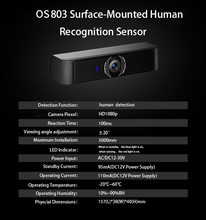 OS802 Exposed Installation Human Figure Recognition Sensor