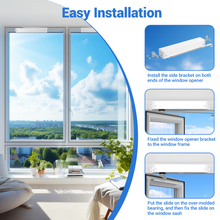Smart Automatic 90° &nbsp;Casement Window Opener with Alexa & Google Assistant – App & Remote Controlled&nbspOS1004