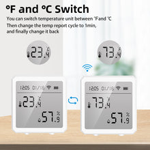 Smart WiFi Temperature & Humidity Sensor with Intelligent Linkage